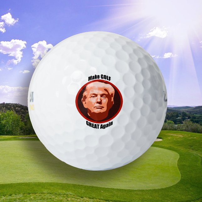Pelotas De Golf Trump Great Golf (Subido por el creador)