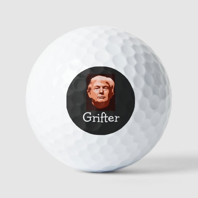 Pelotas De Golf Trump Grifter Golf Ball (Anverso)