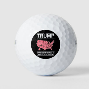 Pelotas De Golf Trump, mejor cobertura que 5G ¿Puedes escucharnos 