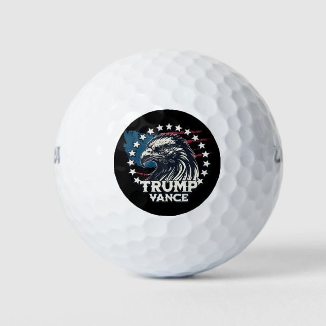 Pelotas De Golf Trump Vance (Anverso)