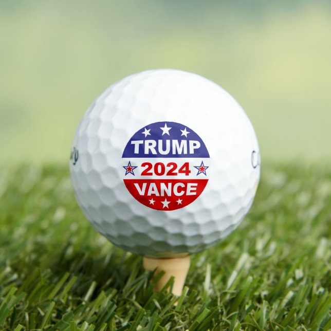 PELOTAS DE GOLF TRUMP VANCE 2024 (Camiseta in situ)