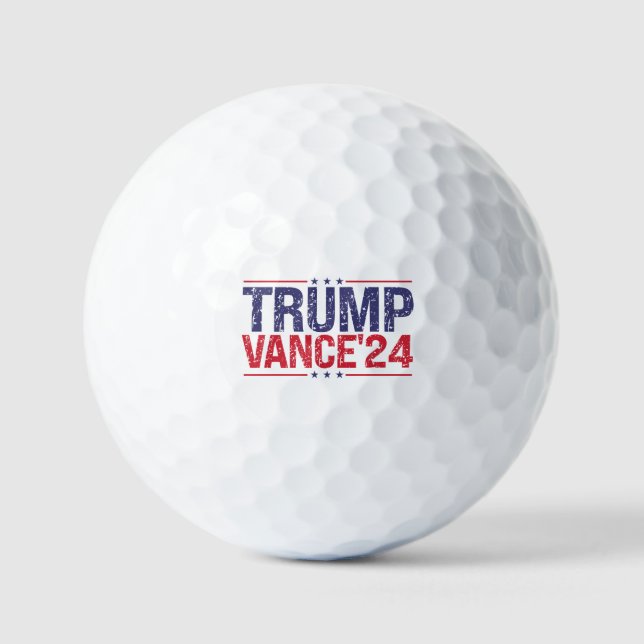 Pelotas De Golf Trump Vance 2024 (Anverso)