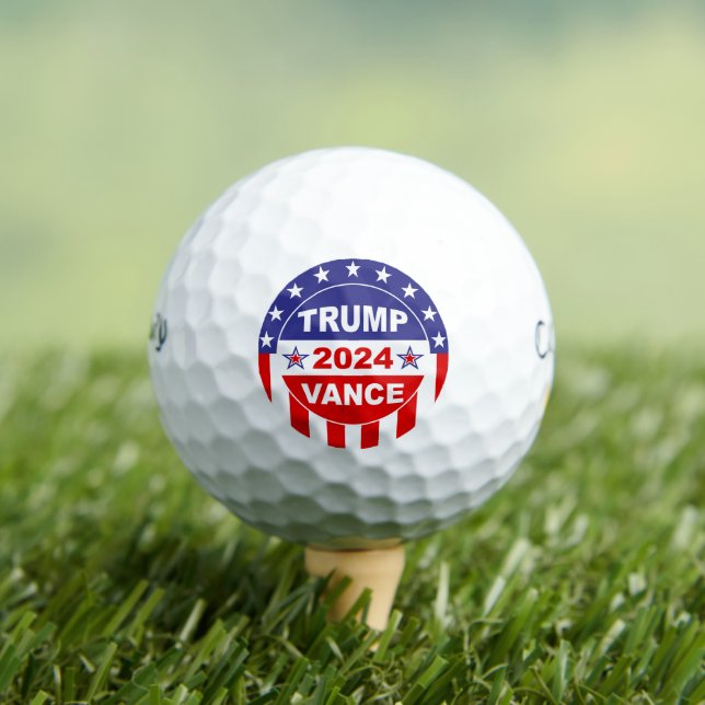 PELOTAS DE GOLF TRUMP VANCE 2024 (Camiseta in situ)
