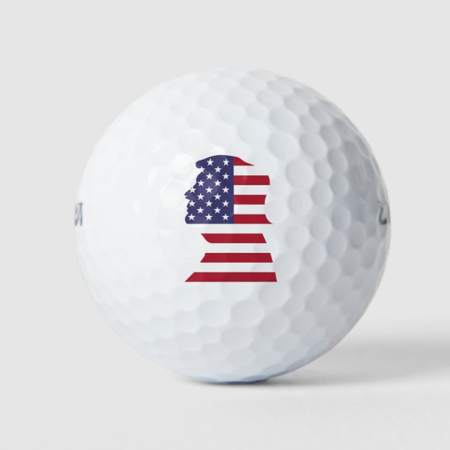 Pelotas De Golf TRUMP y bandera