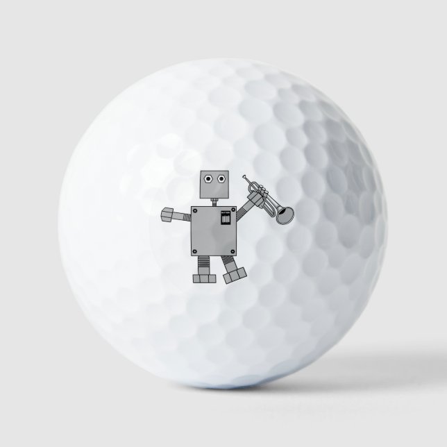 Pelotas De Golf Trumpet Robot (Anverso)