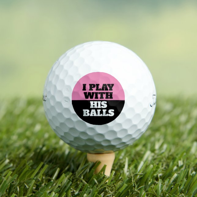 Pelotas De Golf ¿Tu esposa juega con tus pelotas? (Camiseta in situ)