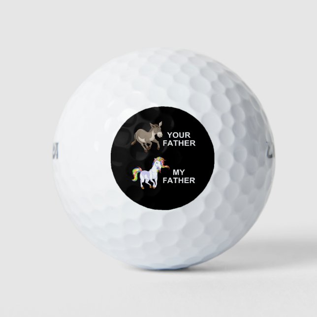 Pelotas De Golf tu PADRE vs mi PADRE (Anverso)
