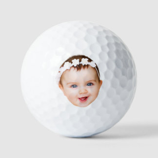 Pelotas De Golf Tu Rostro Imagen Personalizada Padrino Golf Divert
