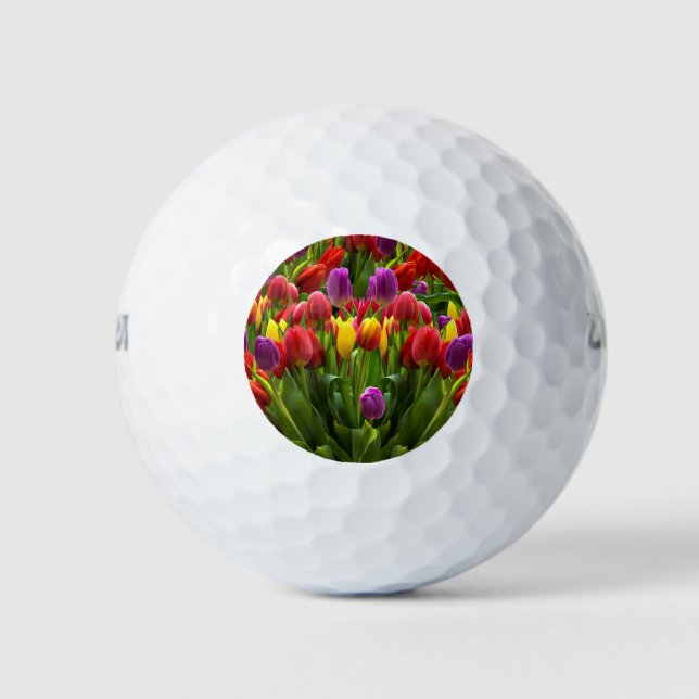 Pelotas De Golf Tulips brillante (Anverso)