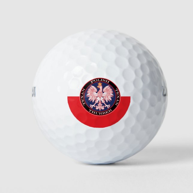 Pelotas De Golf Turber Round Texan (Anverso)