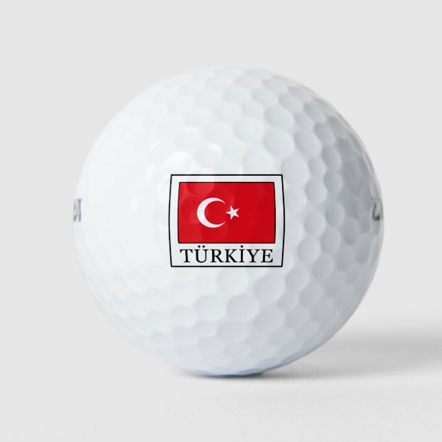 Pelotas De Golf Türkiye (Anverso)