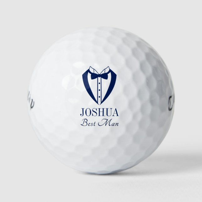 Pelotas De Golf Tuxedo Best Man (Anverso)