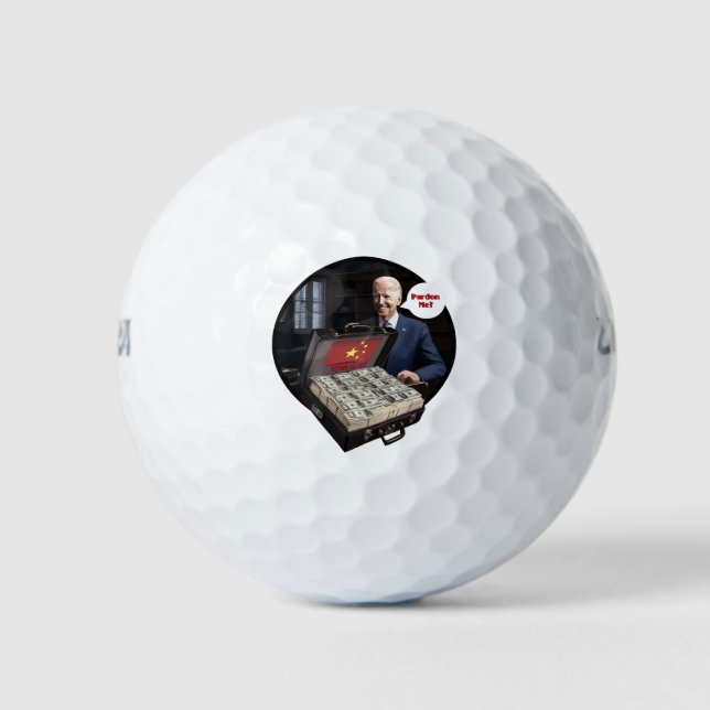 Pelotas De Golf TyrantWear: ¿Perdón? (Anverso)