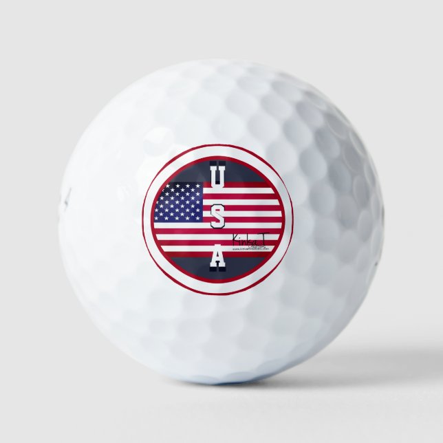 Pelotas De Golf U.S.A. Bridgestone (Anverso)