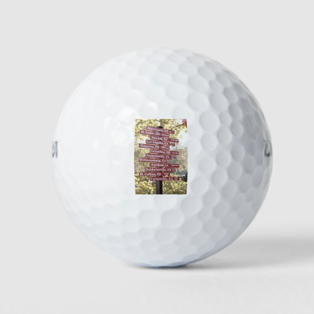 Pelotas De Golf Ubicaciones de Bud - Anheuser-Busch (Anverso)
