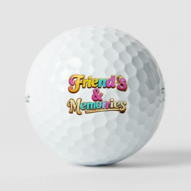 Pelotas De Golf "Ultimate Experiences" (Anverso)
