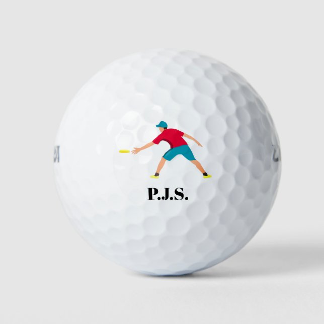 Pelotas De Golf Ultimate Frisbee (Anverso)