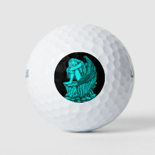 Pelotas De Golf Un ángel dormido en la piedra