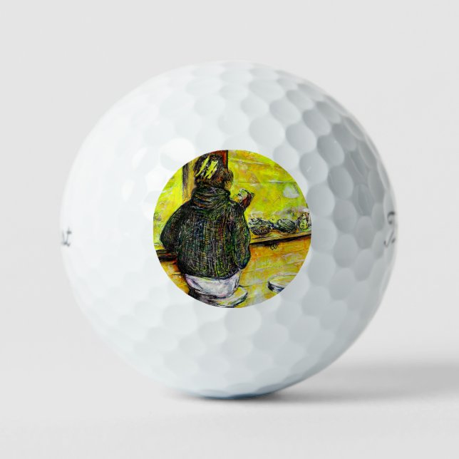 Pelotas De Golf Un día libre de locura (Anverso)