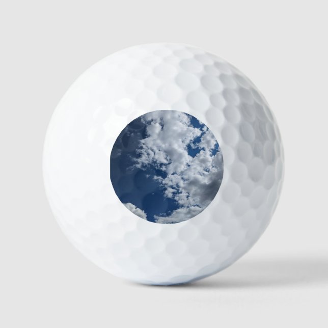 Pelotas De Golf Un lado de las nubes (Anverso)