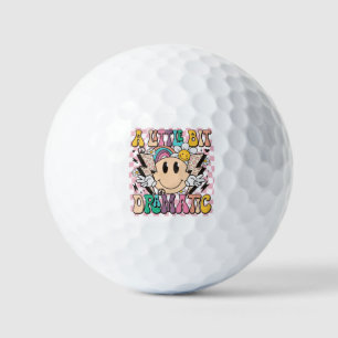 Pelotas De Golf Un poquito Dramático Gracioso Groovy Dice