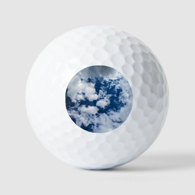 Pelotas De Golf Un remolino de nubes (Anverso)