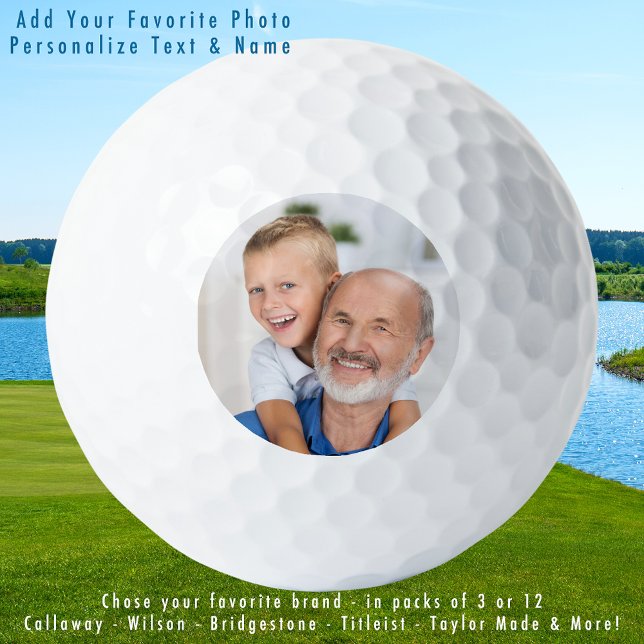 Pelotas De Golf Un simple regalo de Golfer de foto Personalizado c (Subido por el creador)
