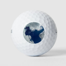 Pelotas De Golf Una curva en las nubes