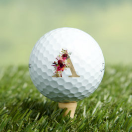 Pelotas De Golf Una floral