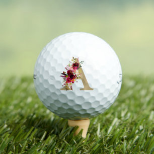 Pelotas De Golf Una floral