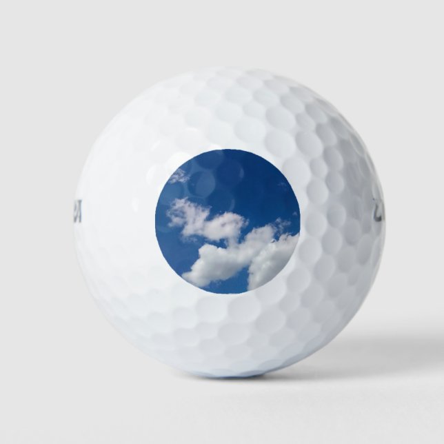 Pelotas De Golf Una hilera de nubes (Anverso)