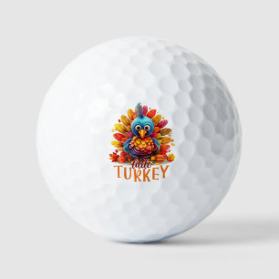 Pelotas De Golf Una Turquía de Acción de Gracias