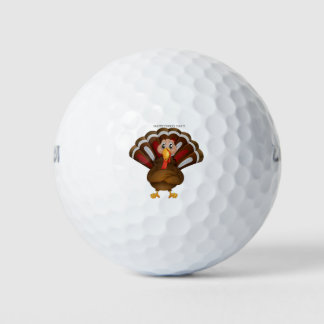 Pelotas De Golf Una Turquía linda