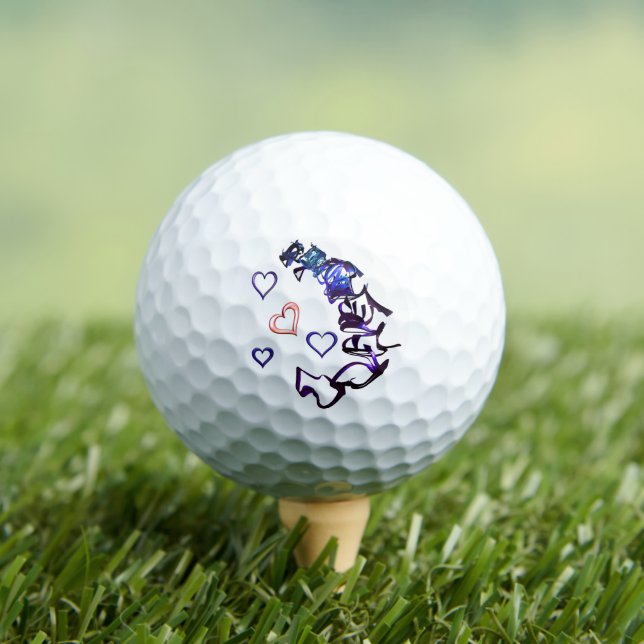 Pelotas De Golf Unchain My Heart Golf Balls (Camiseta in situ)