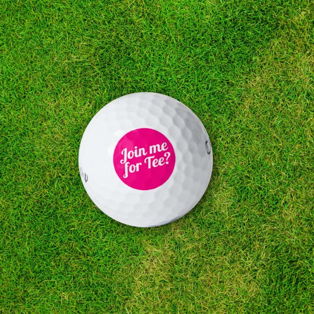 Pelotas De Golf Únete a mí para Tee Funny Ladies Golf Humpography  (Subido por el creador)