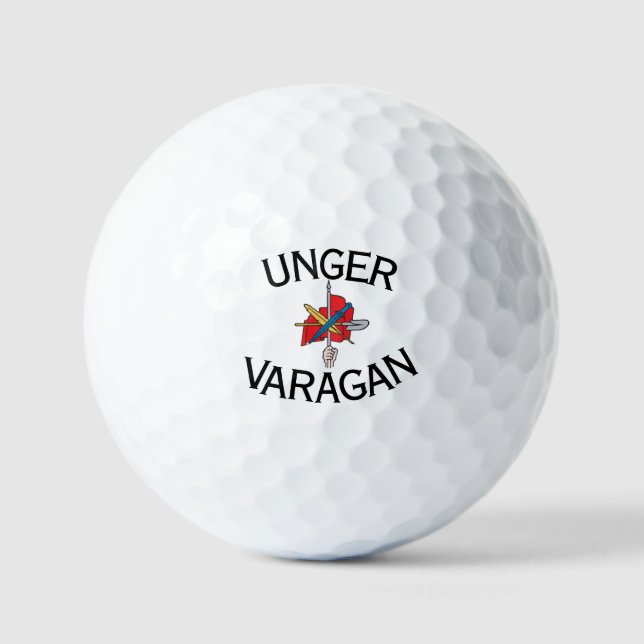 Pelotas De Golf Unger Varagan Golf Balls (Anverso)