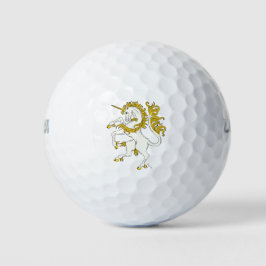 Pelotas De Golf Unicorn Rampant