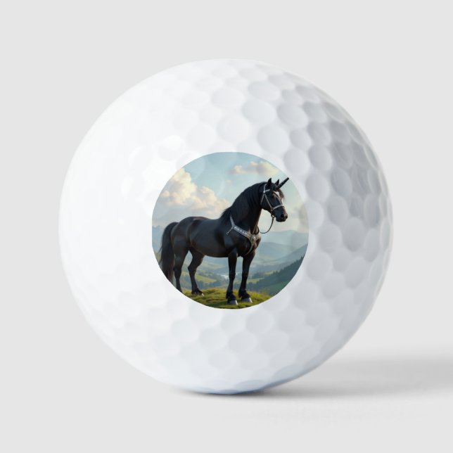 Pelotas De Golf Unicornio (Anverso)
