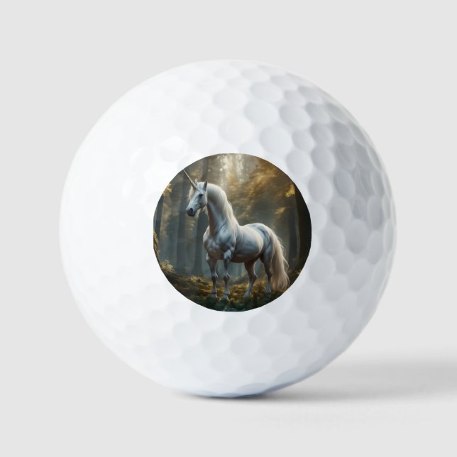 Pelotas De Golf Unicornio (Anverso)