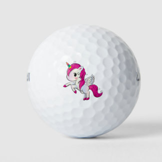 Pelotas De Golf Unicornio de arcoiris