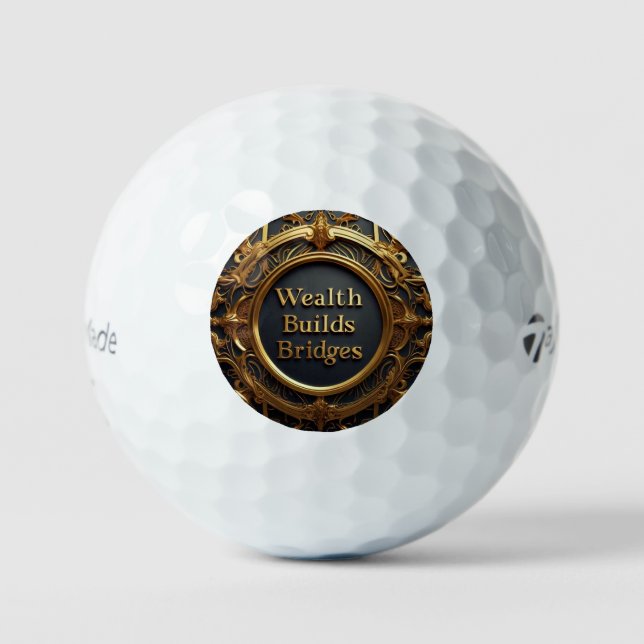 Pelotas De Golf "Unidad financiera" (Anverso)