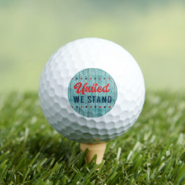 Pelotas De Golf Unidos nos ponemos patrióticos