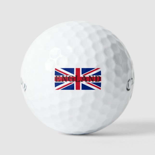 Pelotas De Golf Union Jack Flag England css gbt (Anverso)