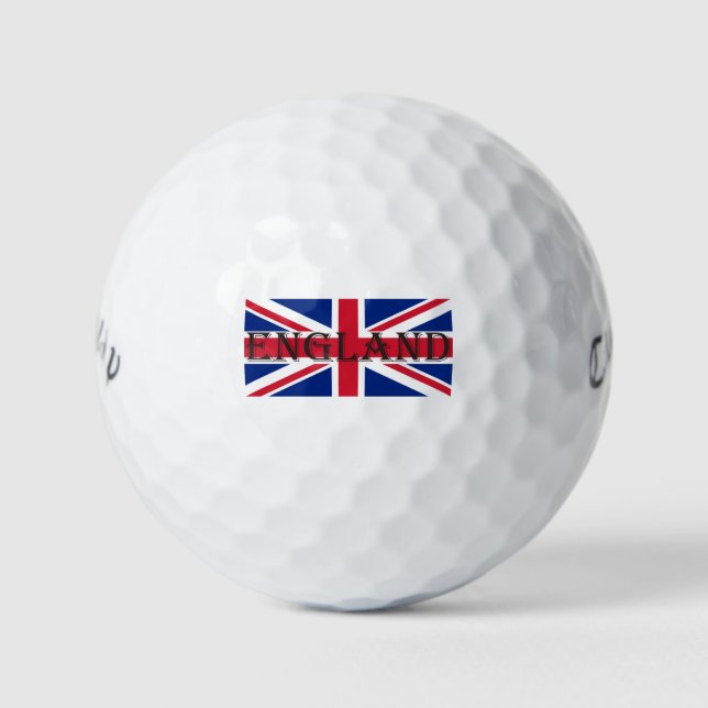 Pelotas De Golf Union Jack Flag England cwcnt (Anverso)