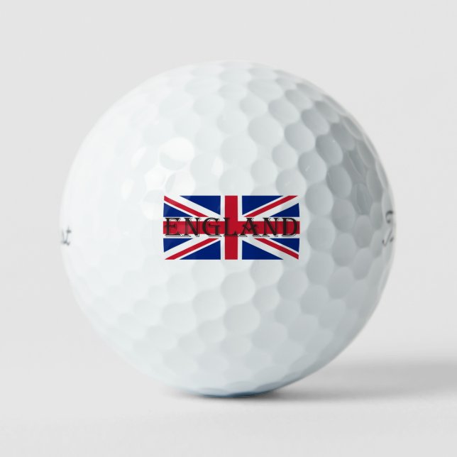 Pelotas De Golf Union Jack Flag England tpv1 gbcnt (Anverso)