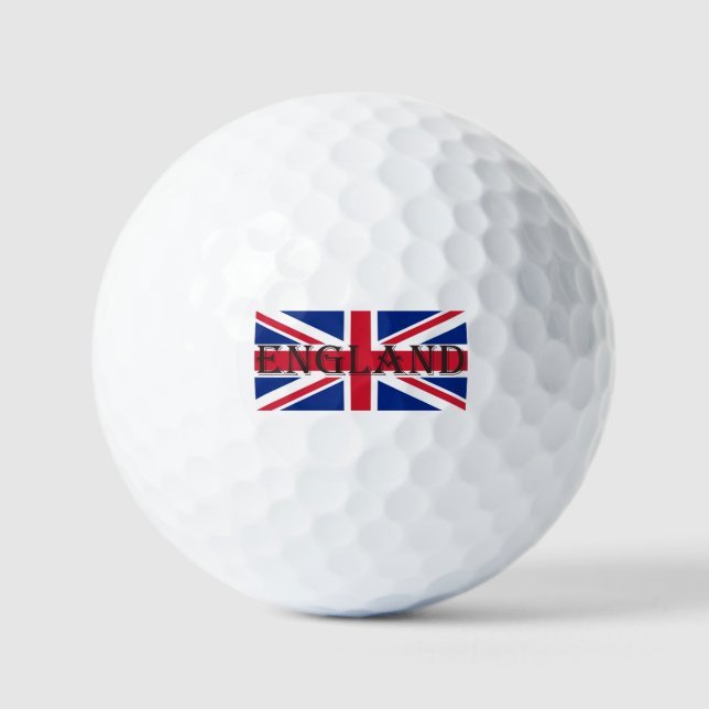 Pelotas De Golf Union Jack Flag England va gbcnt (Anverso)
