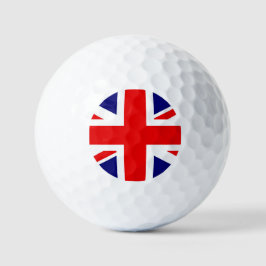 PELOTAS DE GOLF UNION JACK - LA BANDERA BRITÁNICA