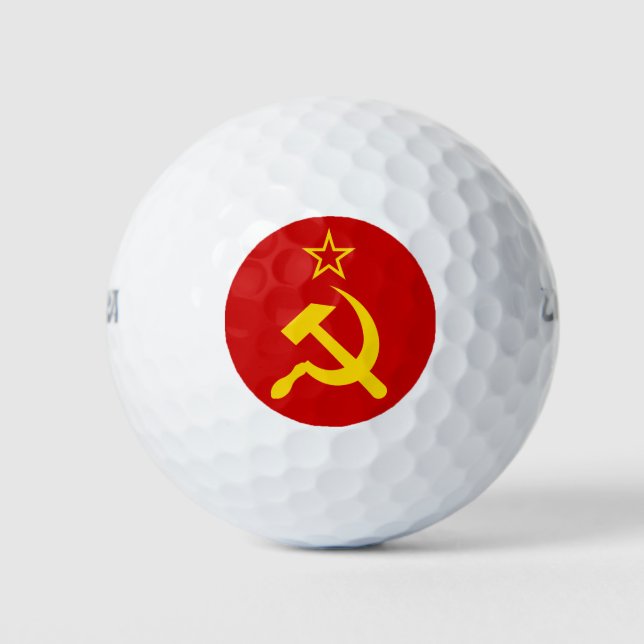 Pelotas De Golf Unión Soviética (Anverso)