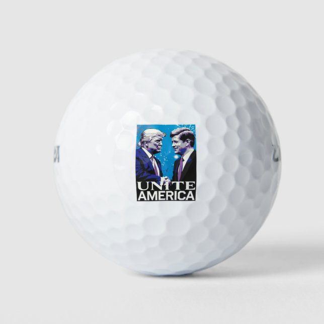 Pelotas De Golf Unir a Estados Unidos con un Trump icónico (Anverso)