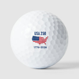 Pelotas De Golf USA 250 Semiquincentennial Keepsake
